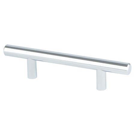Berenson Tempo 3 inch CC Polished Chrome Bar Pull 2012-2026-P